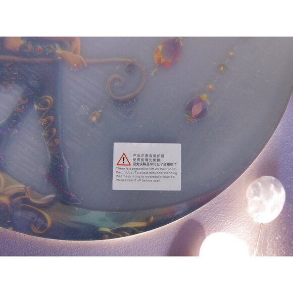 Crystal Moon Witch Suncatcher Acrylic 8"x8" Wall Hanging Art Décor - Picture 10 of 11